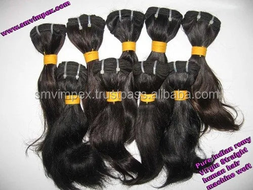 Bleach Able Indian Remy Hair Extensions 10" 36" Length Shedding Tangle Free Machine Double Weft Human Hair Perm All Colors Dye
