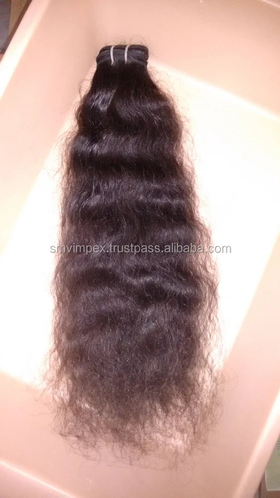 2026 Best Selling Indian Unprocessed Natural Curly Loose Deep Wave Human Hair Extension Soft Weaving Product