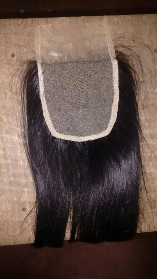 100% Unprocessed Cuticle Aligned Raw Virgin Remy Hair Closures 4X4-7X7 South Indian Temple 12a Grade