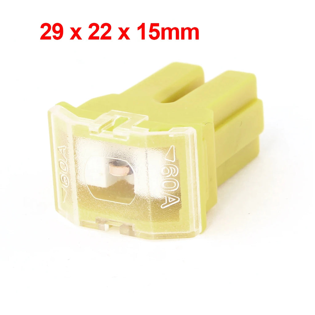 X Autohaux  Car PAL Fuse Pacific Type Female Slow Blow Auto Link Universal For Auto Car Vehicle 30A/40A/60A/80A/100A