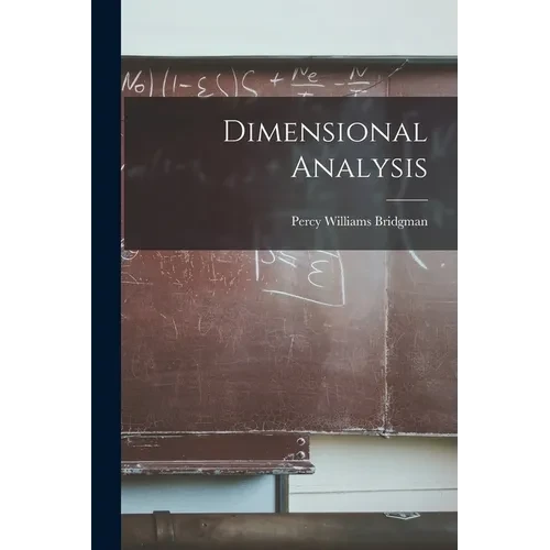 Dimensional Analysis - Paperback