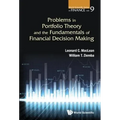 Problems in Portfolio Theory and the Fundamentals of Financial Decision Making - Paperback