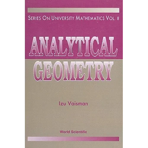 Analytical Geometry (V8) - Hardcover