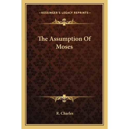 The Assumption Of Moses - Paperback