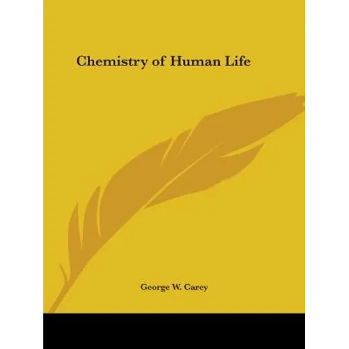 Chemistry of Human Life - Paperback