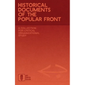 Historical Documents of the Popular Front: A Collection for Critical Organizational Study - Paperback