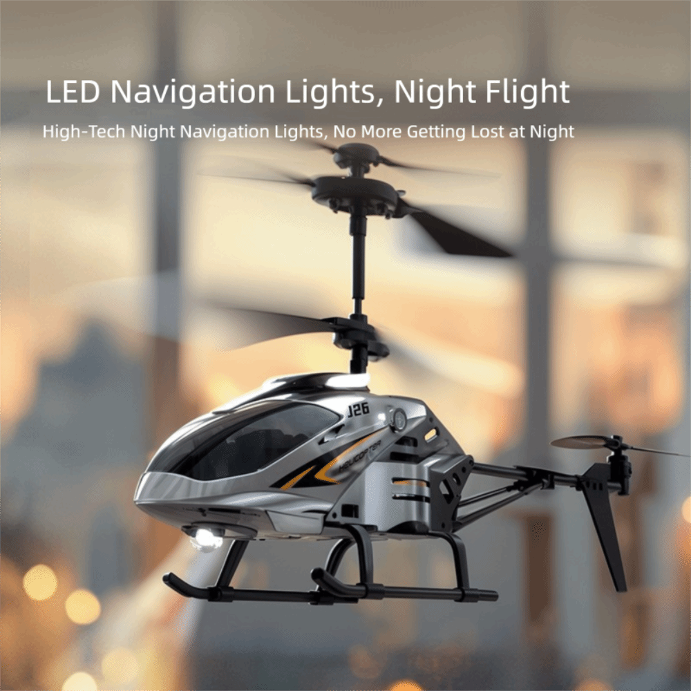 Metal Alloy RC Helicopters 3.5 Channels USB Charging Remote Control Plane Rechargeable Silver Red Pink Flying Helicopter Toy