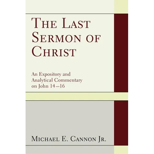 The Last Sermon of Christ - Paperback