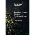 Stronger Issues, Weaker Predispositions - Hardcover