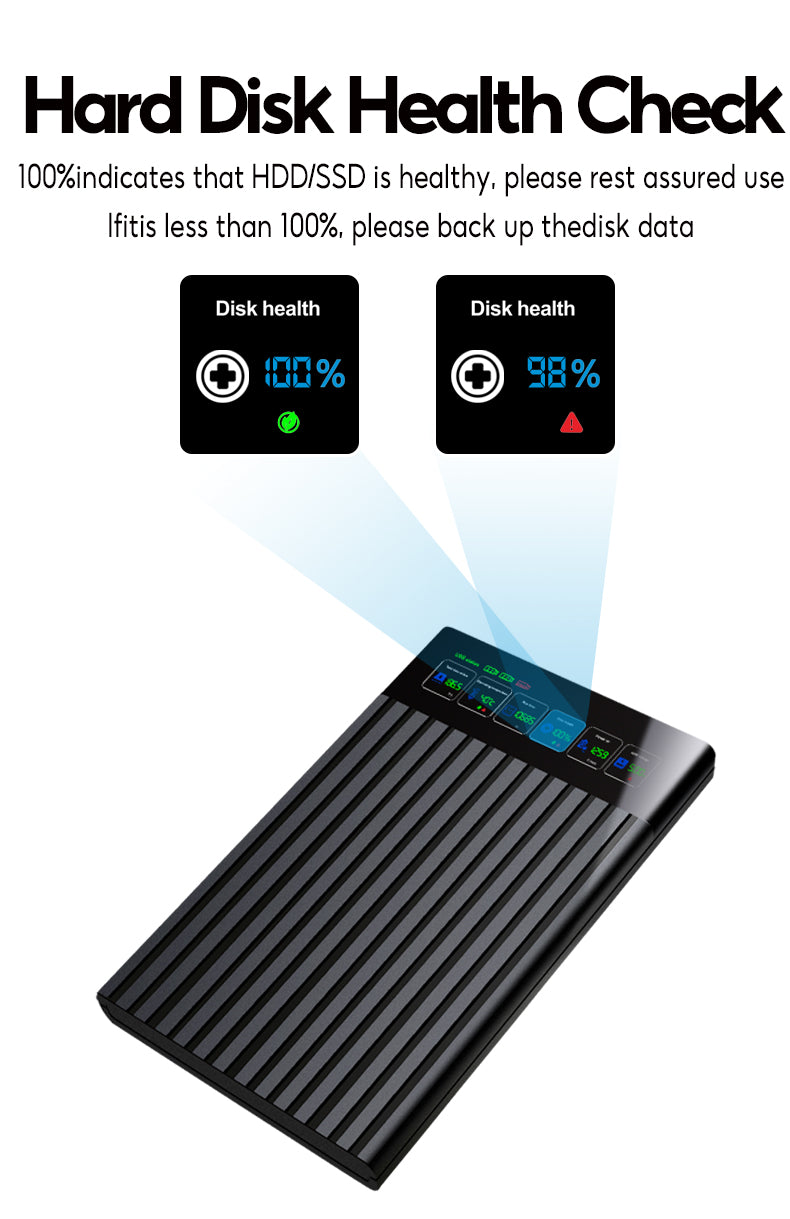 HDD SSD Case 2.5 inch SATA Box USB 3.1 HDD Enclosure 6Gbps Mobile Hard Drive Cases For PC