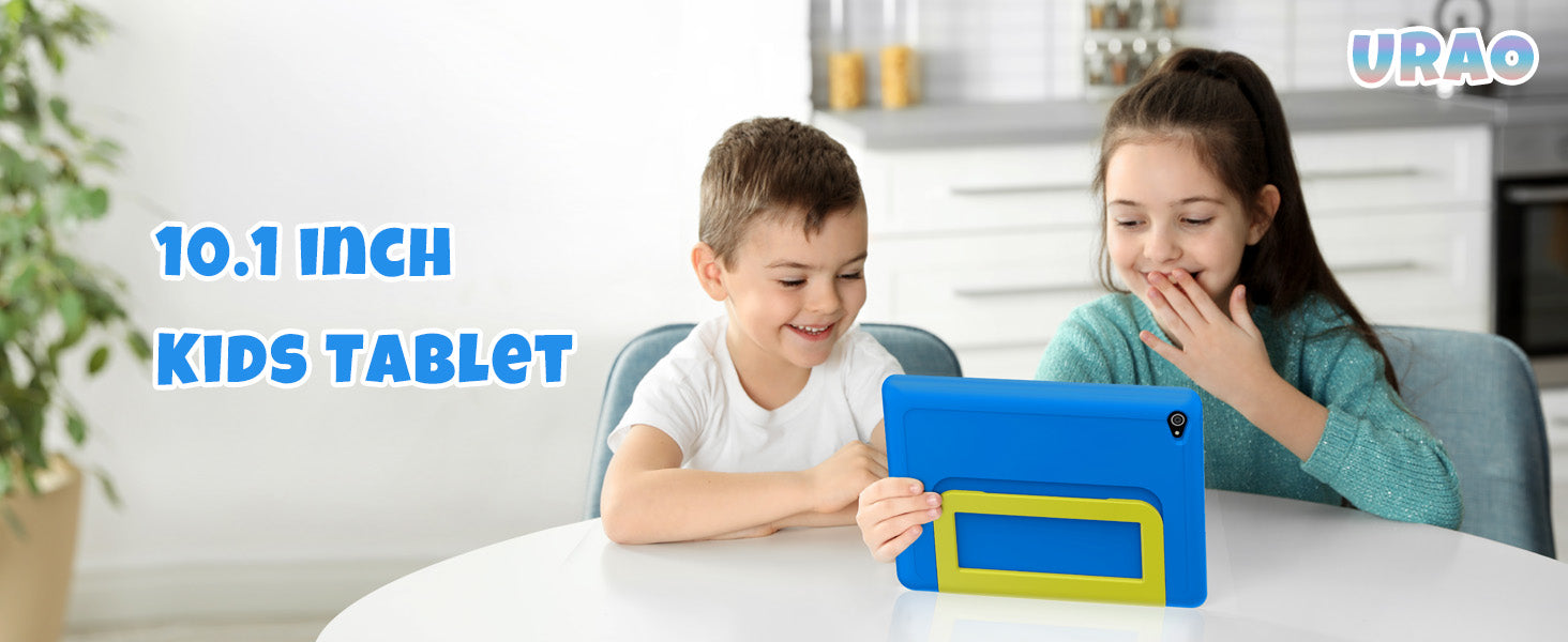 Kid Tablet Android 15 Tablet for Kids 10 inch 20GB+64GB 8-Core with Case 1TB TF Expandable for Toddler Children Parental Control