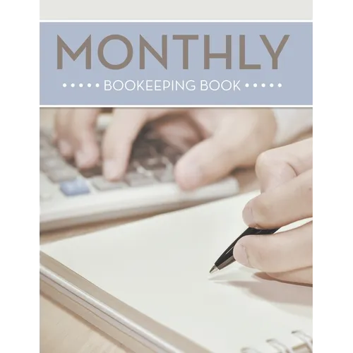 Livre de comptabilité mensuel - Broché