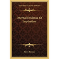 Internal Evidence Of Inspiration - Paperback