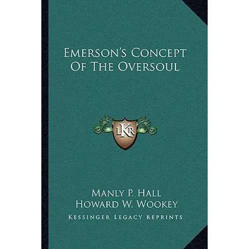 Emerson's Concept Of The Oversoul - Paperback