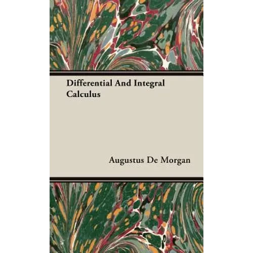 Differential and Integral Calculus - Hardcover