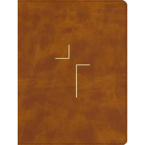 The Jesus Bible, ESV Edition, Leathersoft, Tan - Imitation Leather