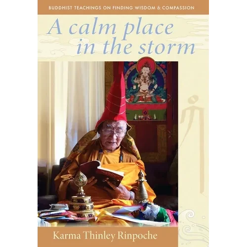 A Calm Place in the Storm: Buddhist Teachings on Finding Wisdom and Compassion - Hardcover