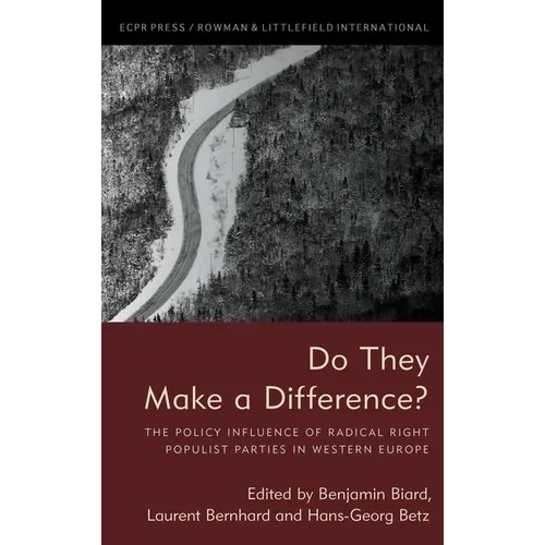 Do They Make a Difference?: The Policy Influence of Radical Right Populist Parties in Western Europe - Paperback
