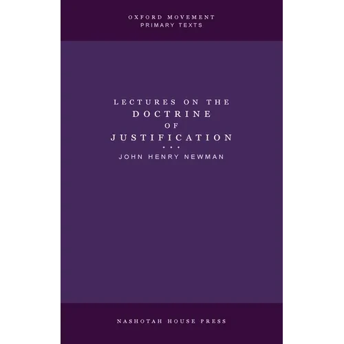 Lectures on the Doctrine of Justification - Paperback