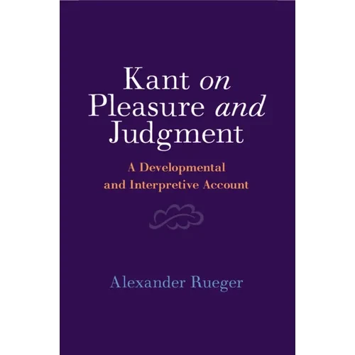 Kant on Pleasure and Judgment - Paperback