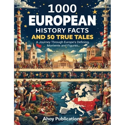 1000 European History Facts and 50 True Tales: A Journey Through Europe's Defining Moments and Figures - Paperback