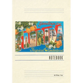 Vintage Lined Notebook Greetings from Florida - Paperback