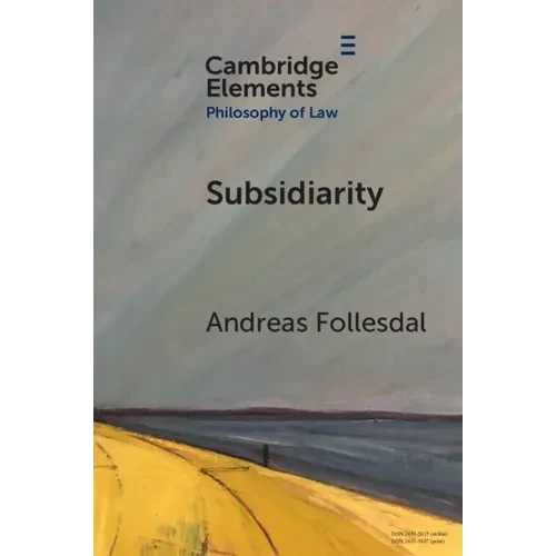 Subsidiarity - Paperback