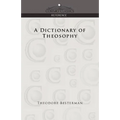 A Dictionary of Theosophy - Paperback