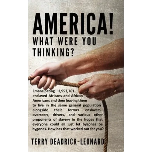 America! What Were You Thinking?: Emancipating 3,953,761 enslaved Africans and African Americans and then leaving them to live in the same general pop - Hardcover
