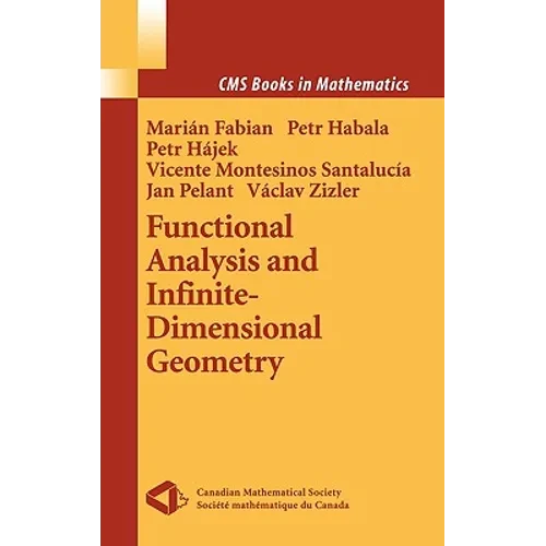 Functional Analysis and Infinite-Dimensional Geometry - Hardcover