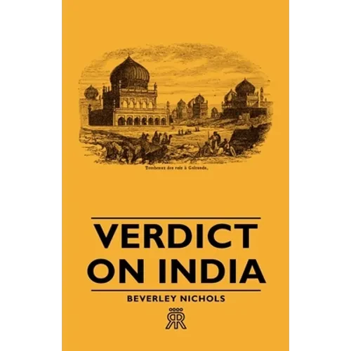 Verdict on India - Paperback