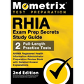RHIA Exam Prep Secrets Study Guide - AHIMA Registered Health Information Administrator Preparation Review Book, Full-Length Practice Test, Detailed An - Hardcover